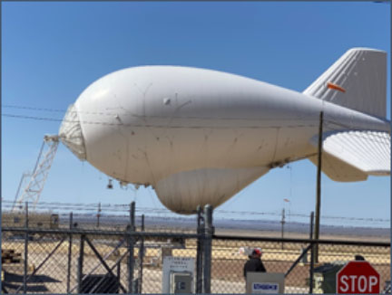 A CBP Tethered Aerostat Radar System helps the small Border Patrol Force in Big Bend Sector see more