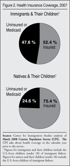 Graph: Health Insurance Coverage, 2007