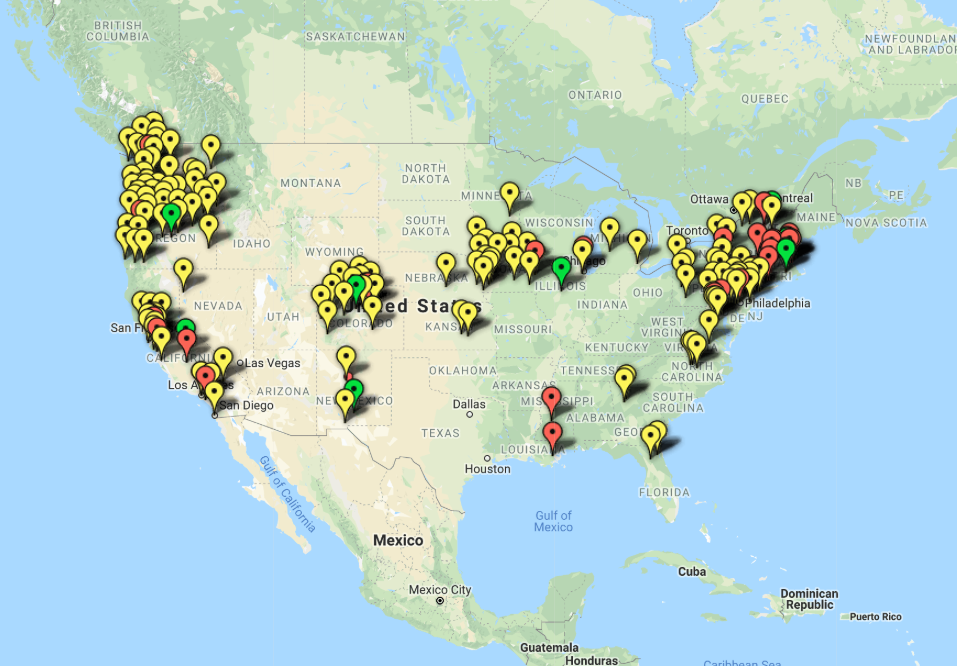 Maps Sanctuary Cities, Counties, and States Center for Immigration