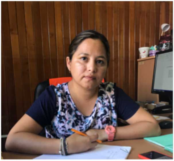 Alma Delia Cruz, head of COMAR in Tapachula