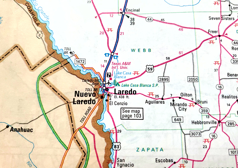 26 Laredo  On Texas  Map  Maps  Online For You