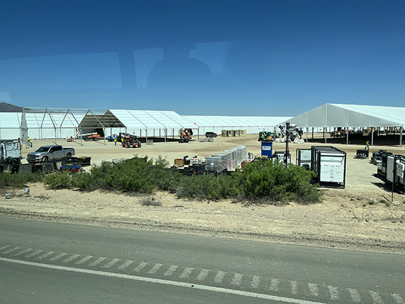 Processing center in El Paso