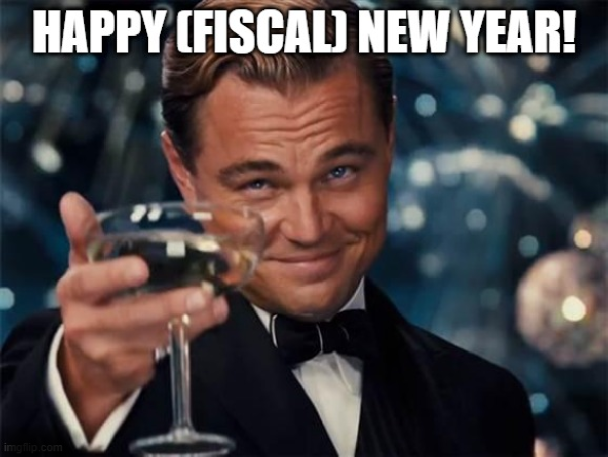 Happy (Fiscal) New Year!