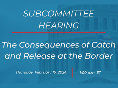 House Hearing: Catch and Release